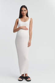 Luxury Maternity Dress (Petal) 2