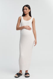 Luxury Maternity Dress (Petal) 5