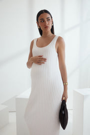 Luxury Maternity Dress (Petal) 9