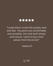 Magnolia Pant (Mocha) - LÉGOE HERITAGE