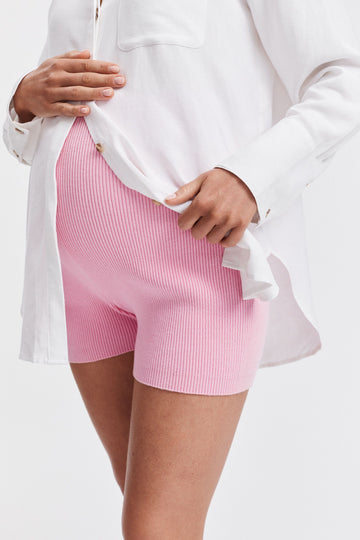 Maternity Bike Shorts (Barbie) 1