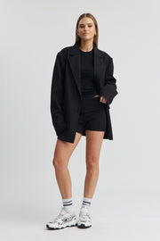 Maternity Blazer (Black) 7