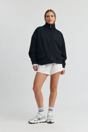 Maternity Bomber Jacket (Midnight) 8