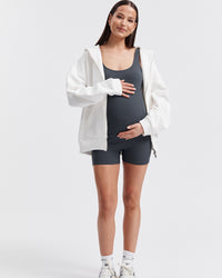 Maternity Boyleg Onepiece (Slate) 7