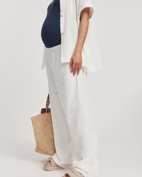 Maternity Boyleg Walk/Swim Romper (Navy) 11