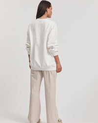 Maternity Cotton Poplin Pant (Stone) 8