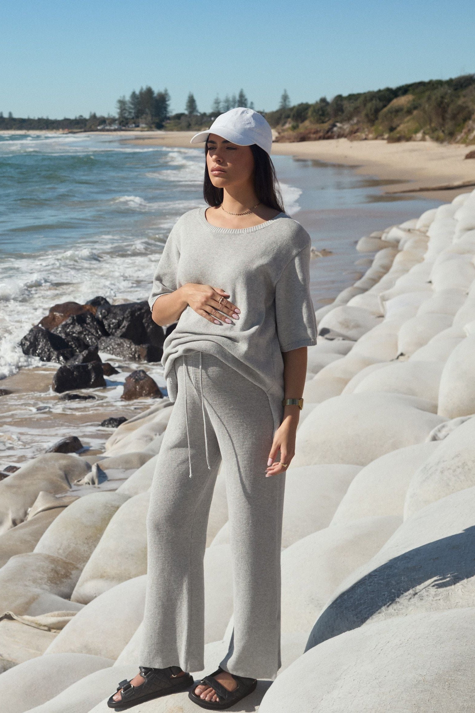 Shop Maternity Knit Pants Online | LÉGOE HERITAGE