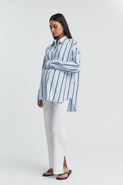 Maternity Crochet Knit Pant (White) 1