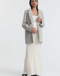 Maternity Crochet Knit Skirt (Bone) 6