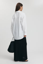 Maternity Crochet Maxi Skirt (Black) 9