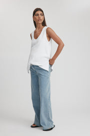Maternity Denim Jeans (Light Blue) 4