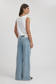 Maternity Denim Jeans (Light Blue) 6