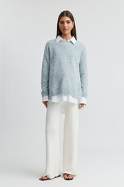 Maternity Fluffy Jumper (Harbour) 1