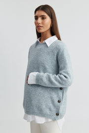 Maternity Fluffy Jumper (Harbour) 2