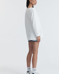 Maternity Knit Bike Shorts (Powder) 11