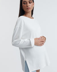 Maternity Knit Bike Shorts (Powder) 9