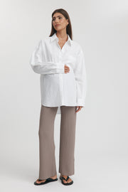 Maternity Knit Pants (Mocha) 9