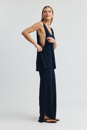 Maternity Knit Tank (Navy) 5
