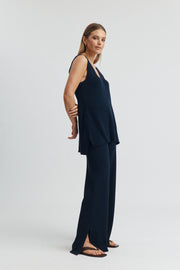 Maternity Knit Tank (Navy) 7
