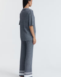 Maternity Knit Tee (Slate) 5