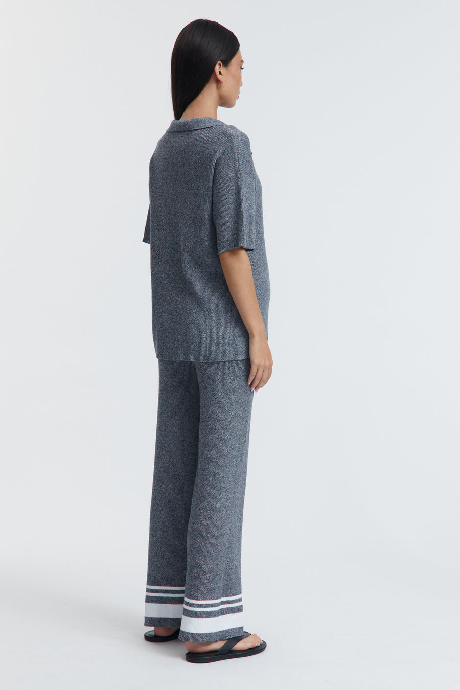 Maternity Knit Tee (Slate) 5