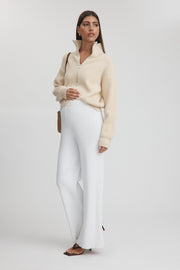 Maternity Knit Top (Butter) 2