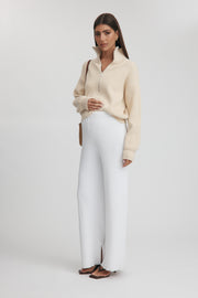 Maternity Knit Top (Butter) 5