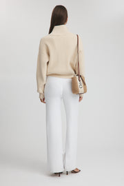 Maternity Knit Top (Butter) 6