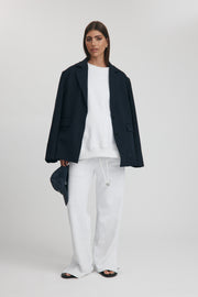 Maternity Lightweight Knit Sweater (Cloud) 5