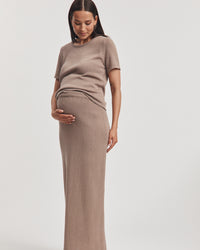 Maternity Linen Knit Tee 2