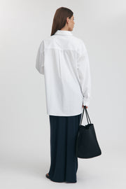 Maternity Merino Wool Blend Skirt (Navy) 16