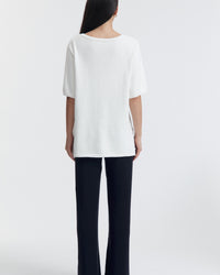 Maternity Merino Wool Relaxed Pant (Navy) 10