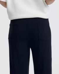 Maternity Merino Wool Relaxed Pant (Navy) 11