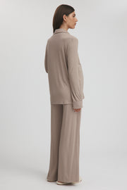 Maternity Pyjama Pants (Mocha) 10