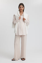 Maternity Relaxed Pants (Pale Primrose) 10