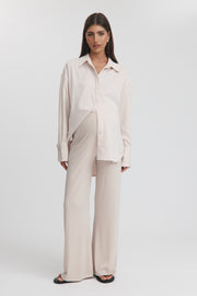 Maternity Relaxed Pants (Pale Primrose) 3