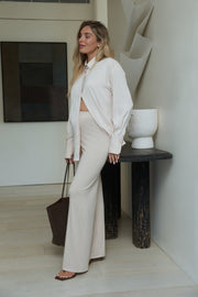 Maternity Relaxed Pants (Pale Primrose) 6