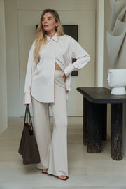 Maternity Relaxed Pants (Pale Primrose) 8