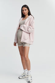 Maternity Ribbed Crop Tank (Neutral) 8