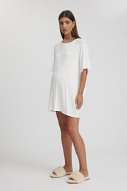 Maternity Sleep T-Shirt (Ecru) 6