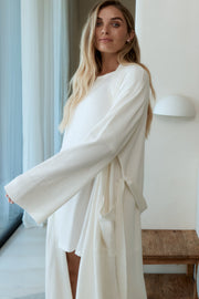 Maternity Sleep T-Shirt (Ecru) 7