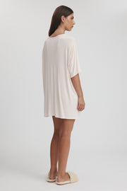 Maternity Sleep T-Shirt (Soft Pink) 9