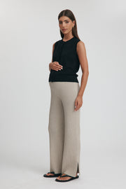 Maternity Sleeveless Vest (Black) 5