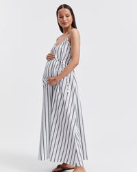 Maternity Stripe Sundress 4