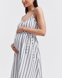 Maternity Stripe Sundress 6