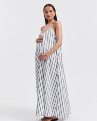 Maternity Stripe Sundress 7