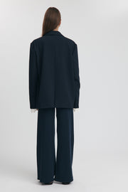Maternity Tailored Blazer (Ink) 12