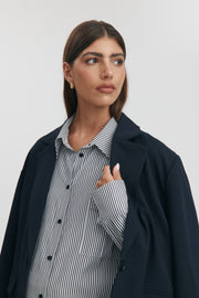 Maternity Tailored Blazer (Ink) 9
