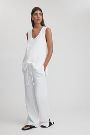 Maternity Terry Joggers (Cloud) 2