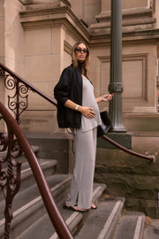 Maternity Travel Pant (Grey) 10